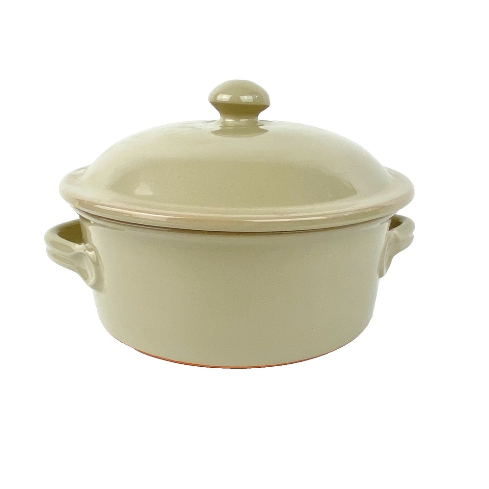 NEW Vita Casalinga Dutch Oven Casserole Pot Large Stew Pot Dish Stoneware 9.5" - Picture 9 of 9